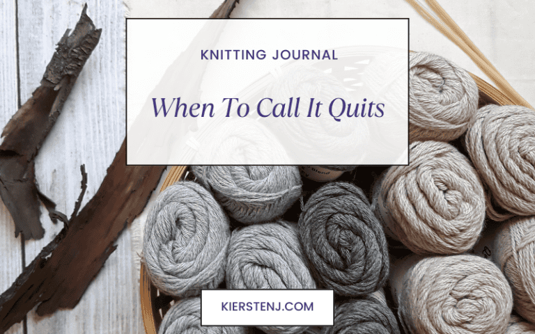 When to Call It Quits