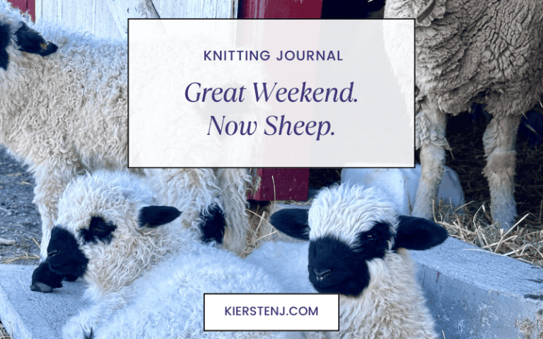 Great Weekend. Now Sheep.